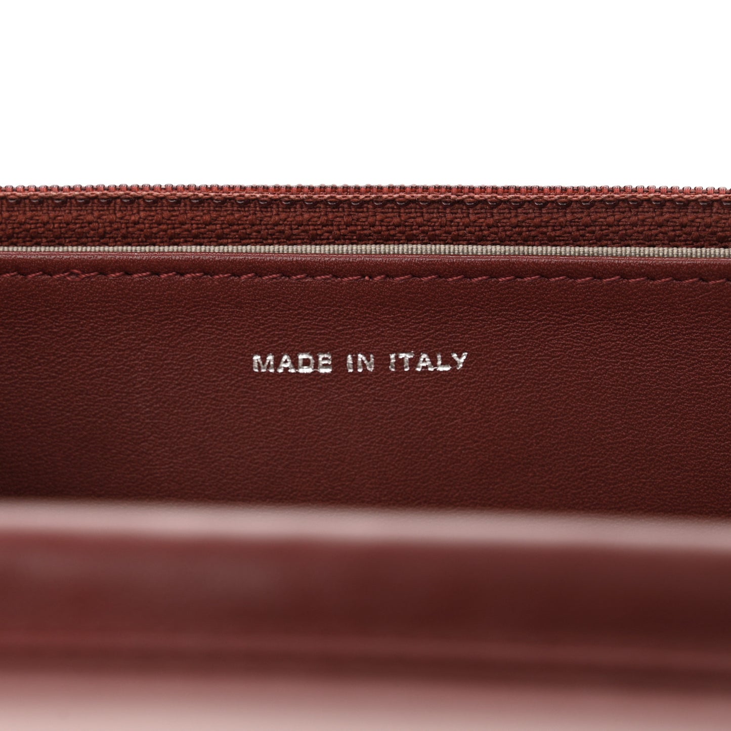 Caviar Timeless CC Wallet on Chain WOC Dark Red