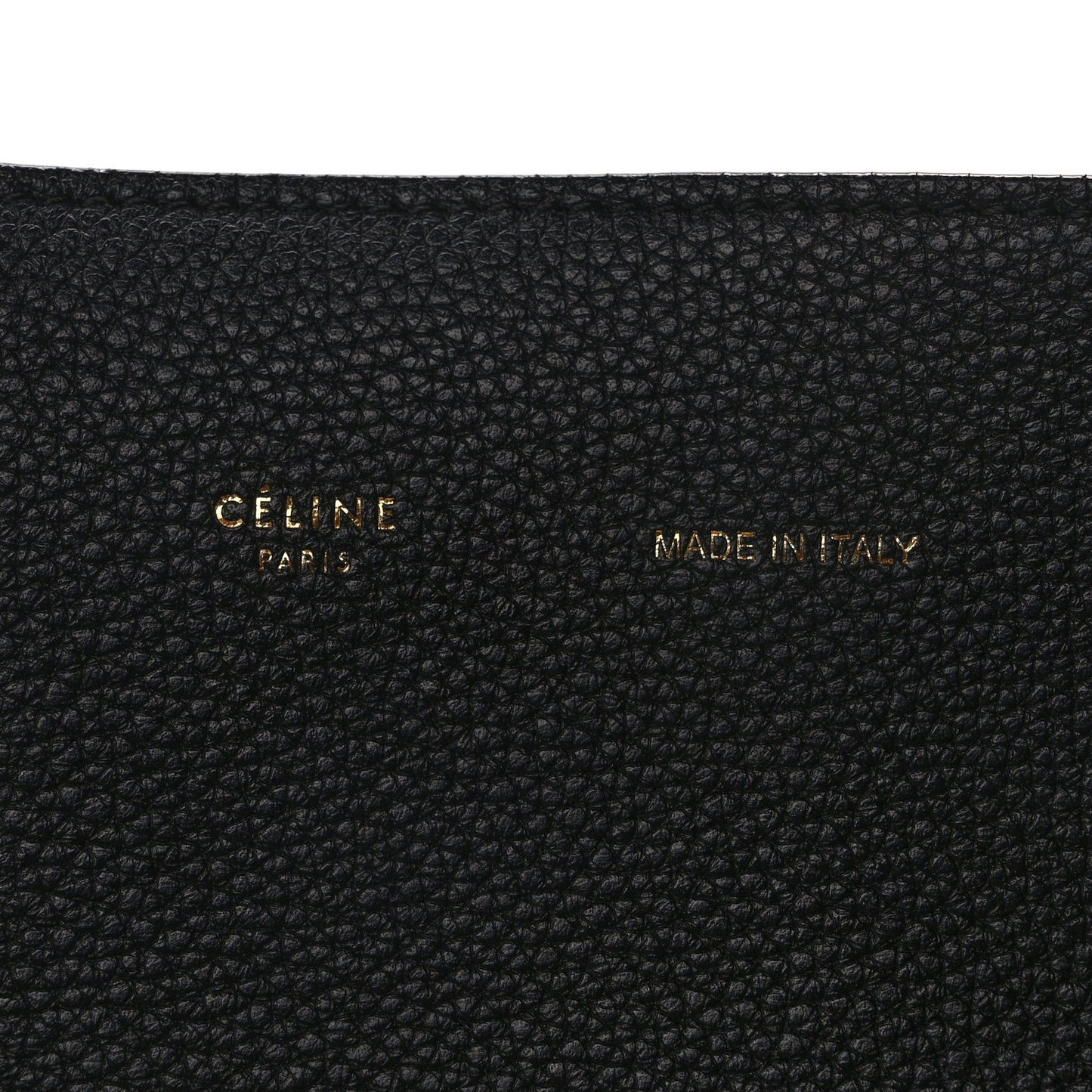 Soft Grained Calfskin Medium Belt Cabas Phantom Black