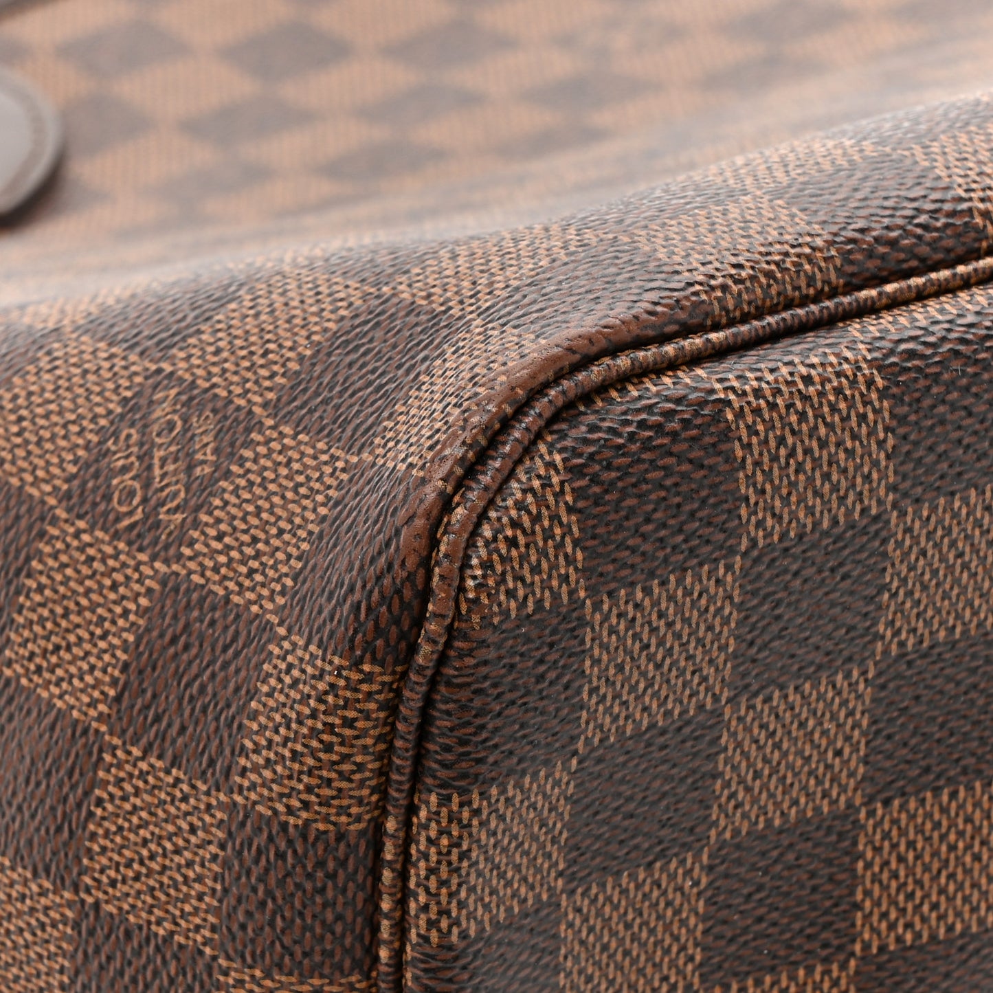 Damier Ebene Neo Neverfull MM Rose Ballerine