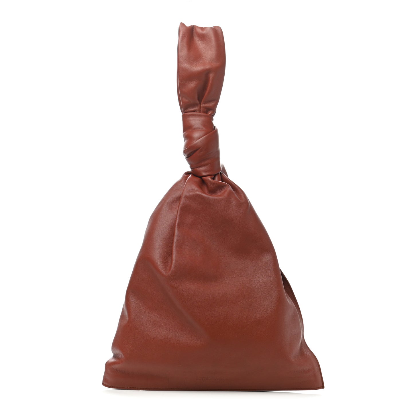 Supple Calfskin BV Twist Rust