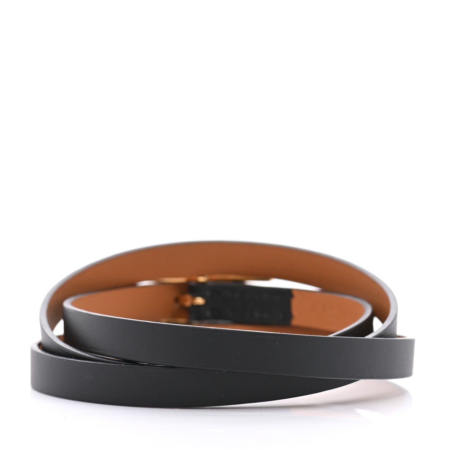 Hermes Chamonix Hapi 3 MM Triple Tour Bracelet T3 Black 3 of 8