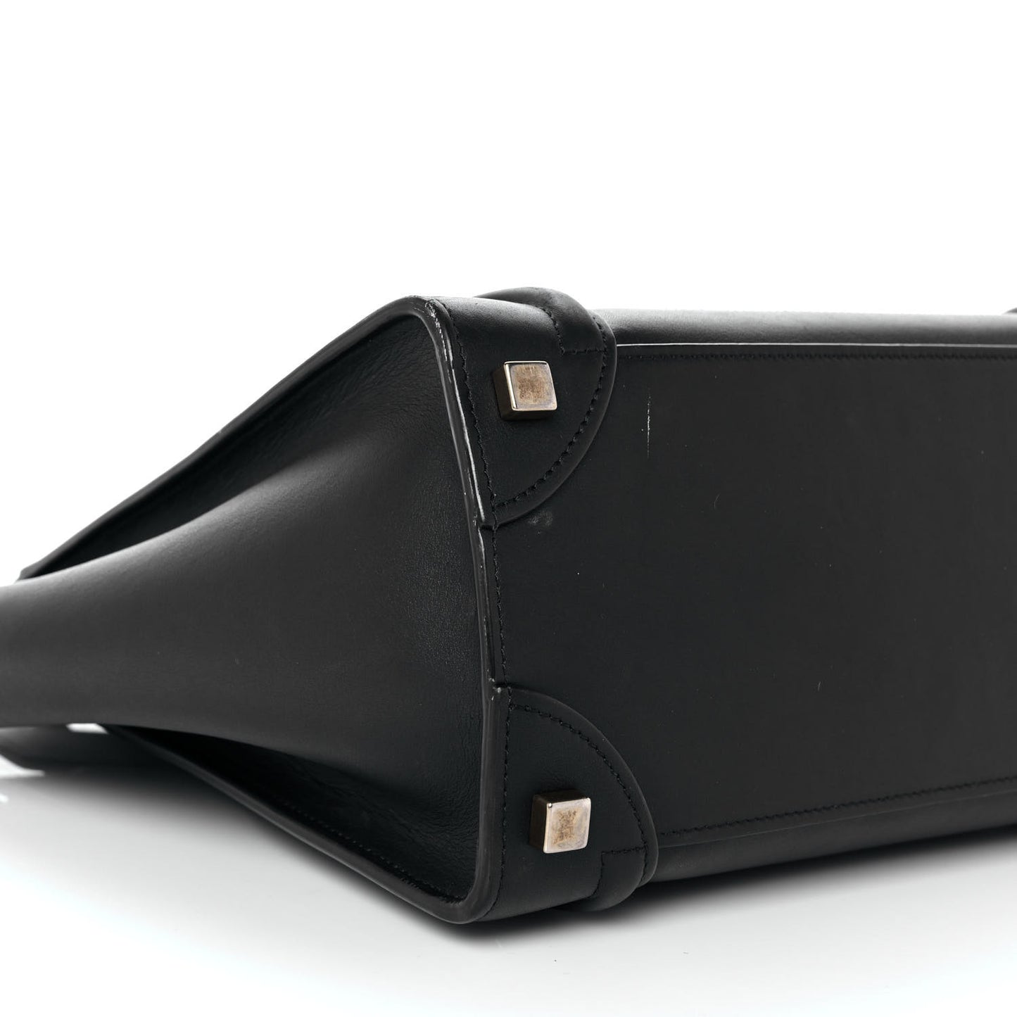 Smooth Calfskin Micro Luggage Black