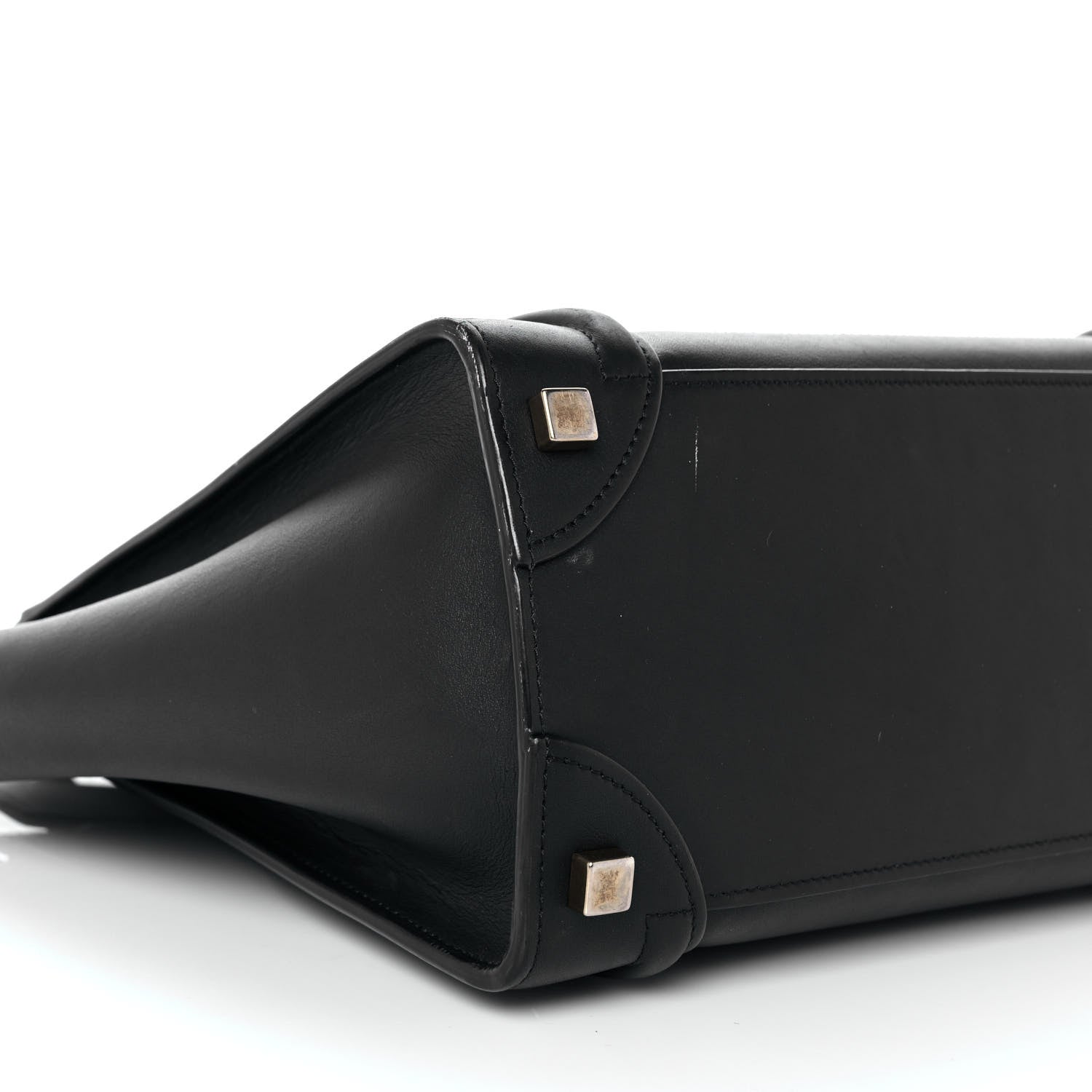 Celine Smooth Calfskin Micro Luggage Black 7 of 9