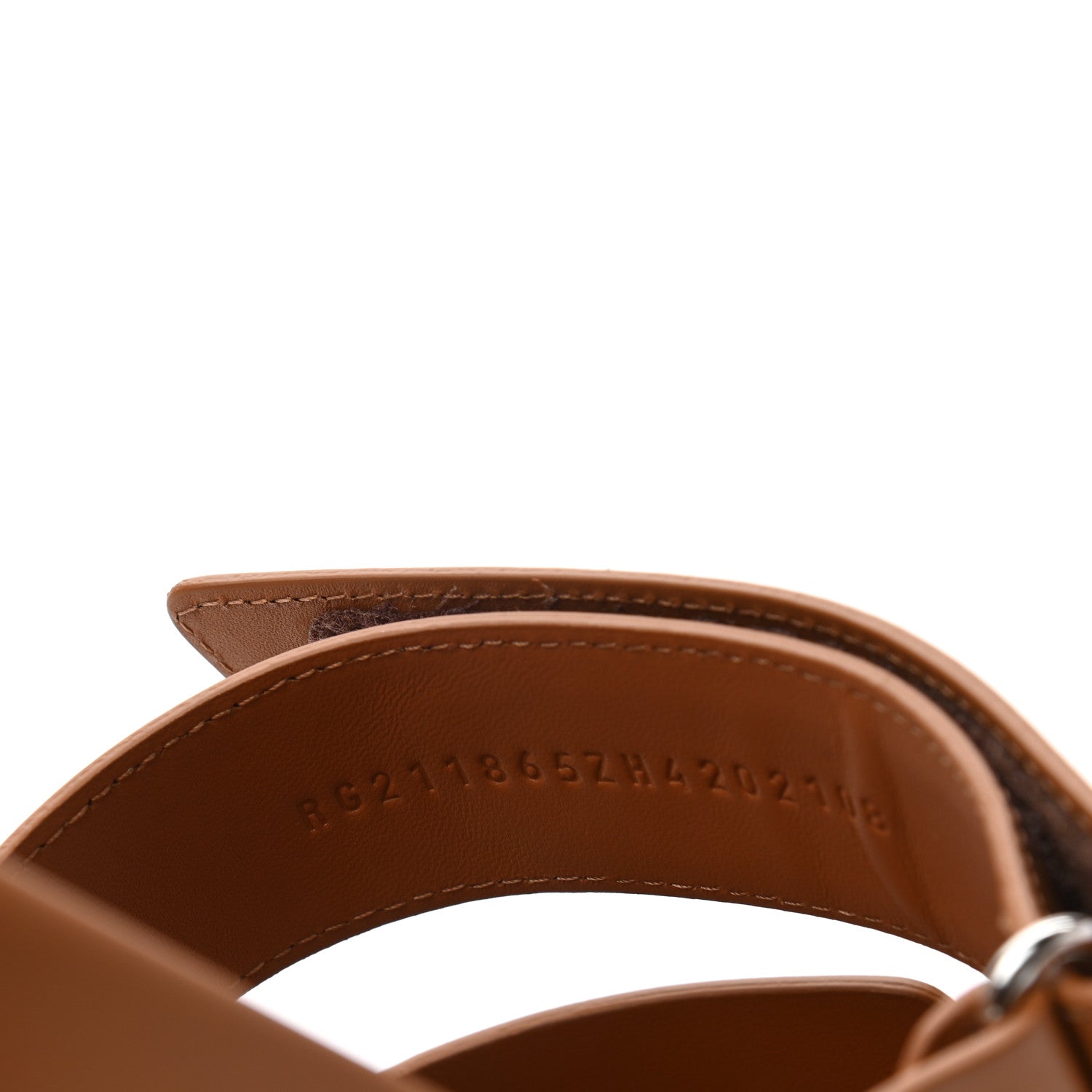 Hermes Calfskin Mens Chypre Sandals 42 Gold 8 of 9