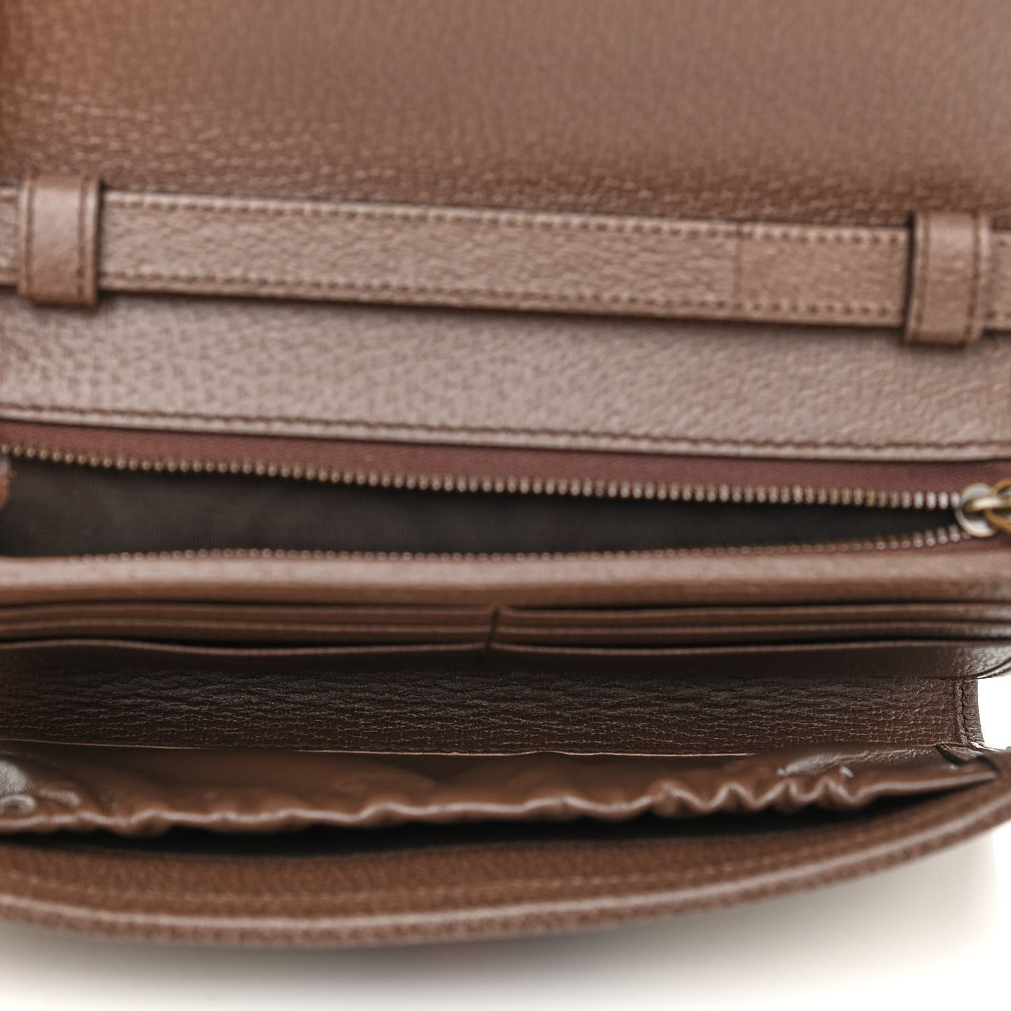 GG Supreme Monogram Web Ophidia Crossbody Wallet Beige New Acero