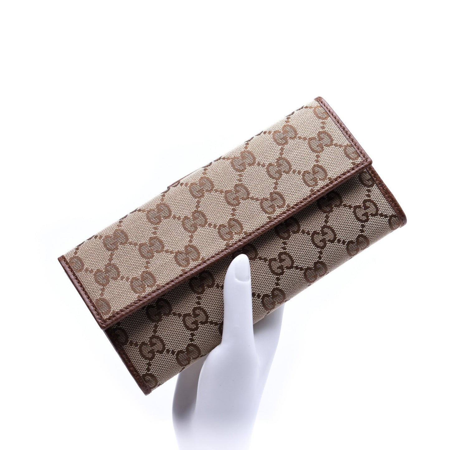 Monogram Continental Flap Wallet Brown