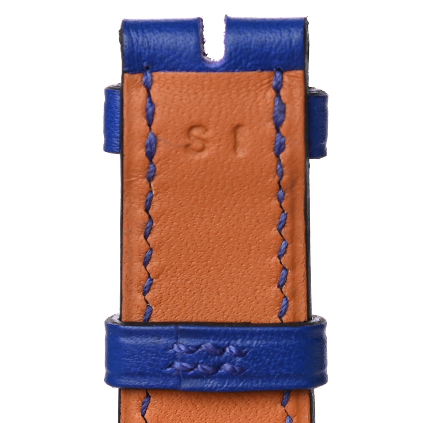 Swift Heure H Hour Watch Strap Bleu Electrique