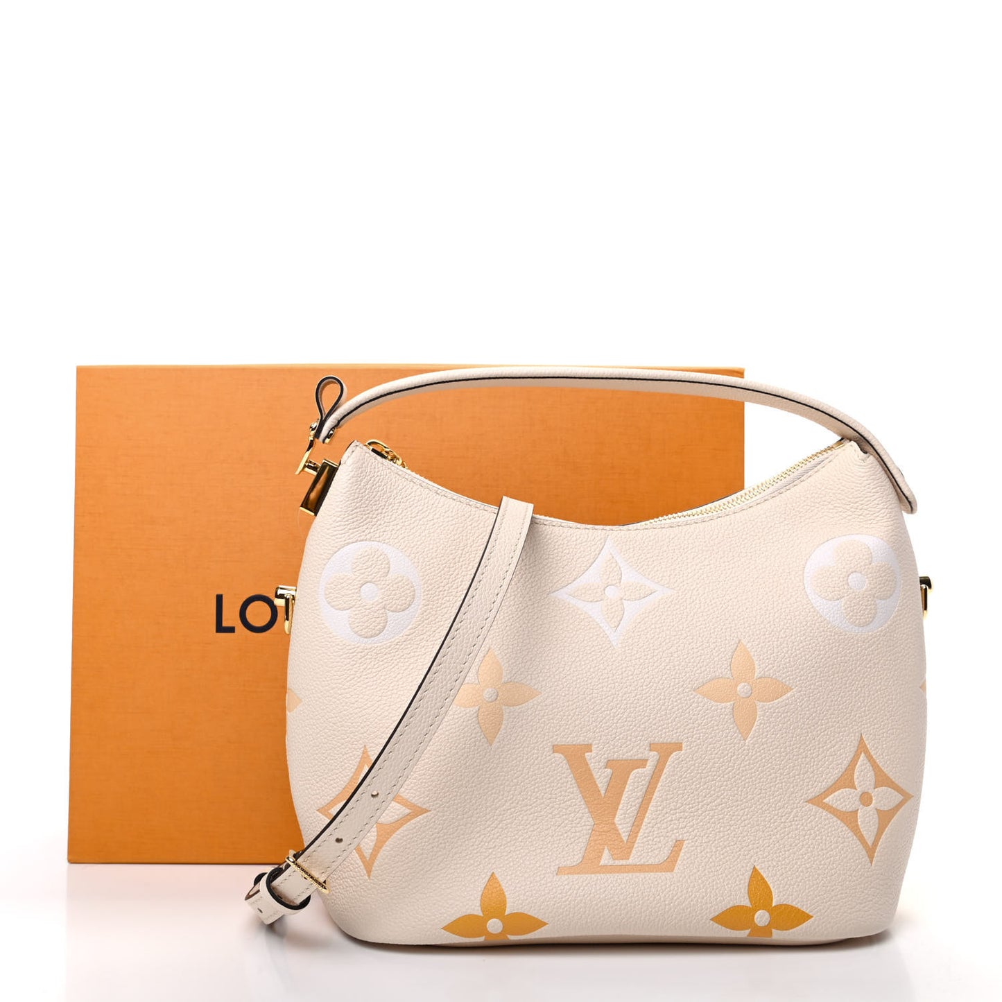 Empreinte Monogram Giant By The Pool Marshmallow Hobo Cream Saffron