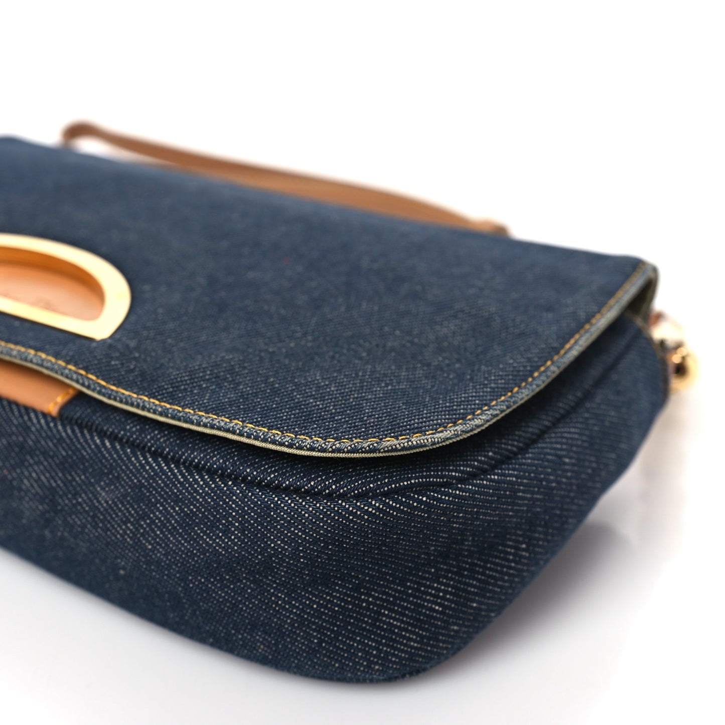 Denim Malice Shoulder Bag Dark Blue