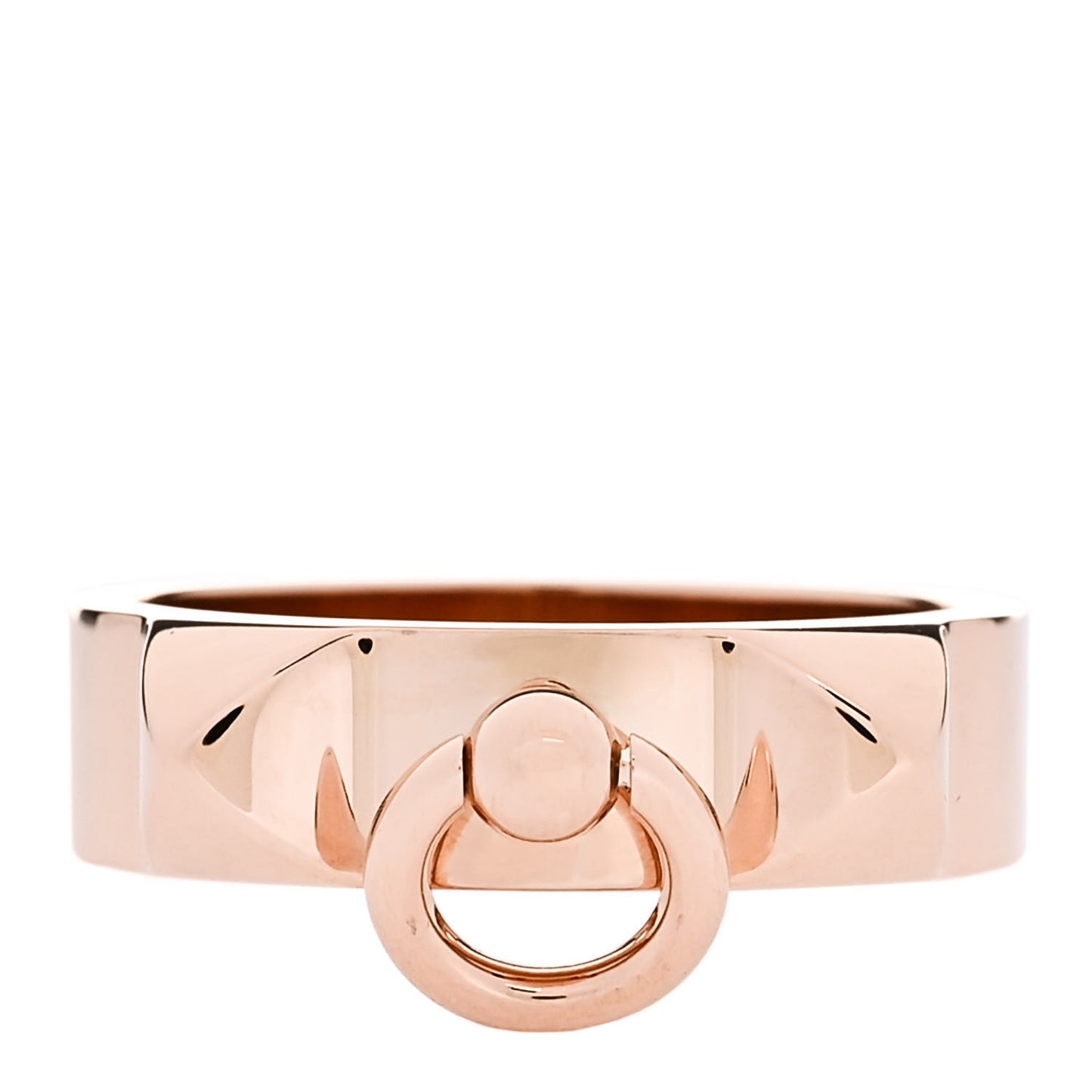 18K Rose Gold PM Collier De Chien Ring 49 5