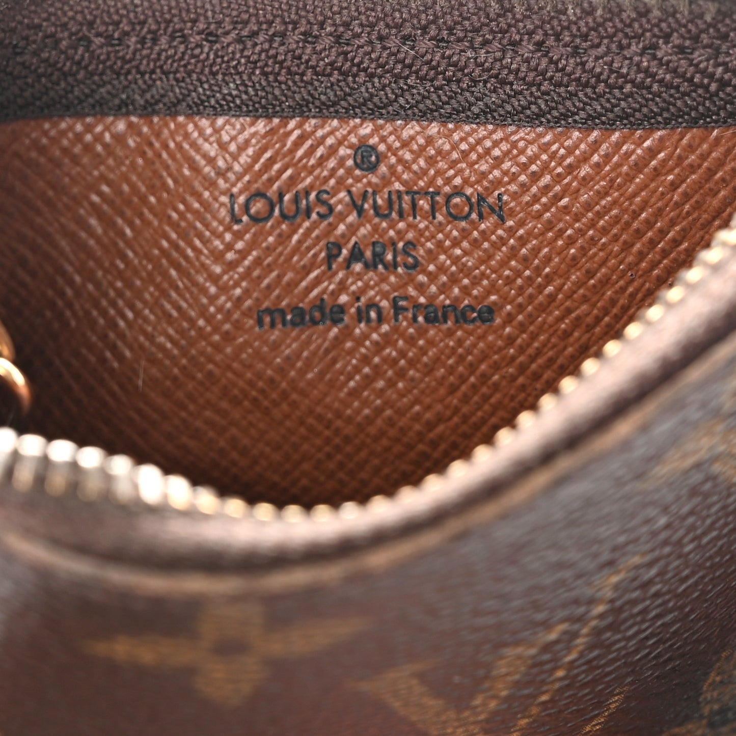 Monogram Key Pouch
