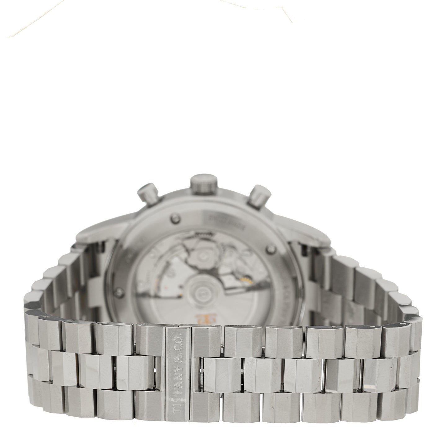 Stainless Steel 42mm CT60 Chronograph Automatic Watch Blue