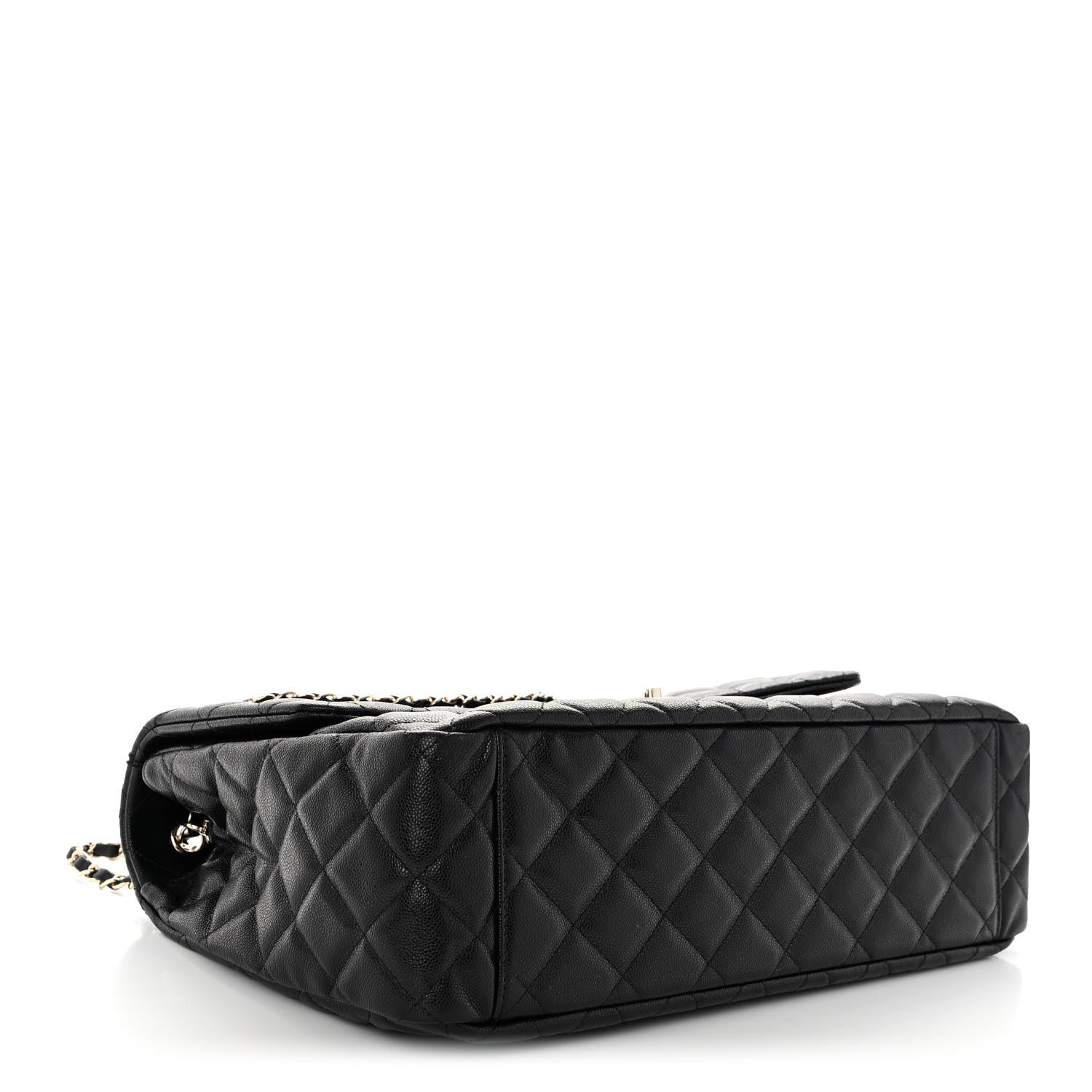 Chanel Caviar Quilted XXL Travel Flap Bag Black 4 of 10