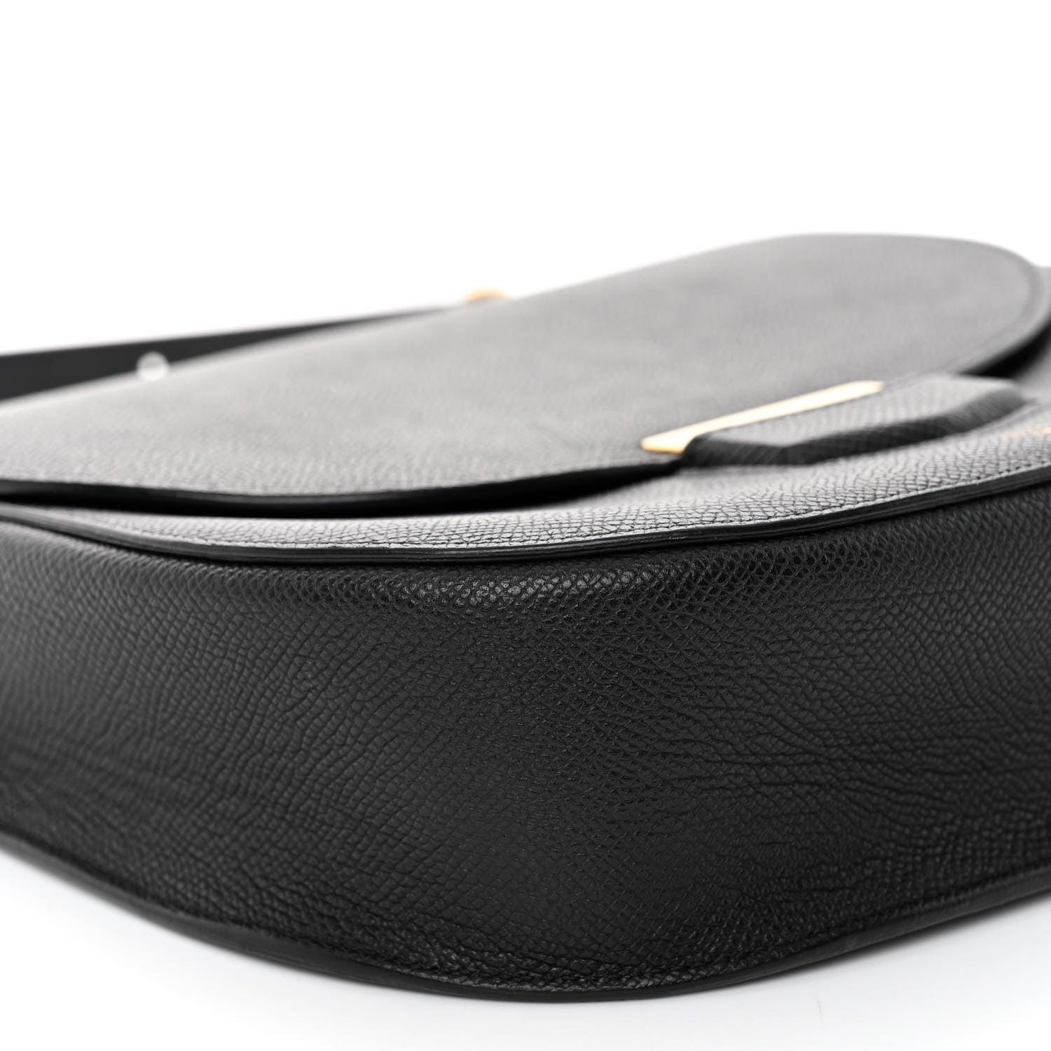 Celine Grained Calfskin Small Trotteur Black 9 of 10
