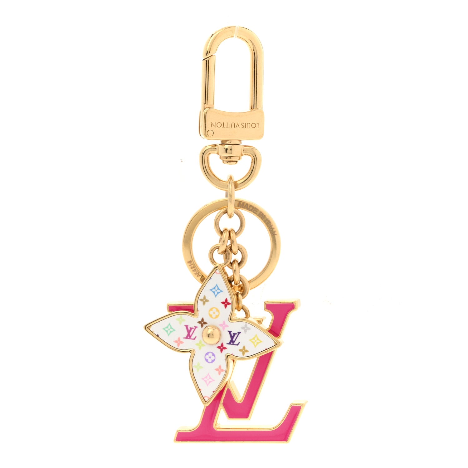 Louis Vuitton LV X TM Iconic Bag Charm Key Holder Multicolor