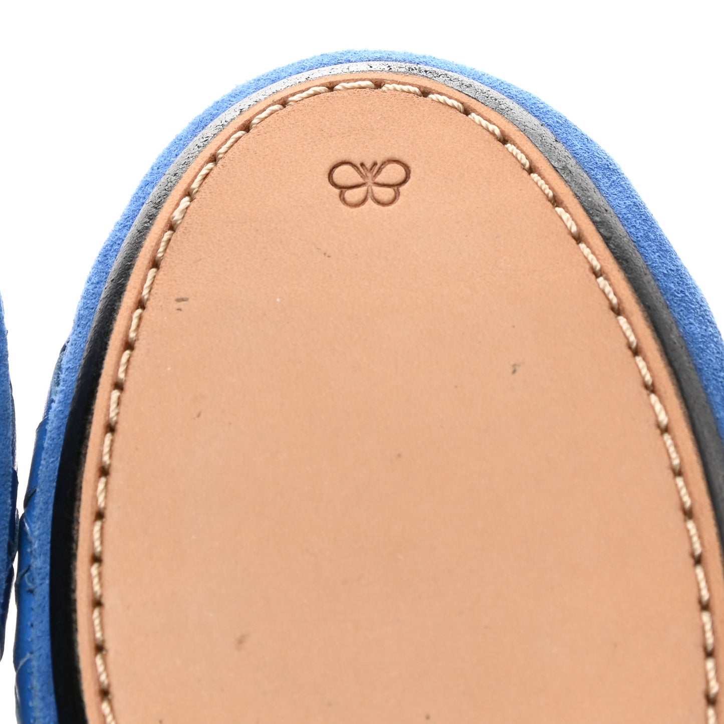 Nappa Intrecciato Flats 36.5 Bleuette