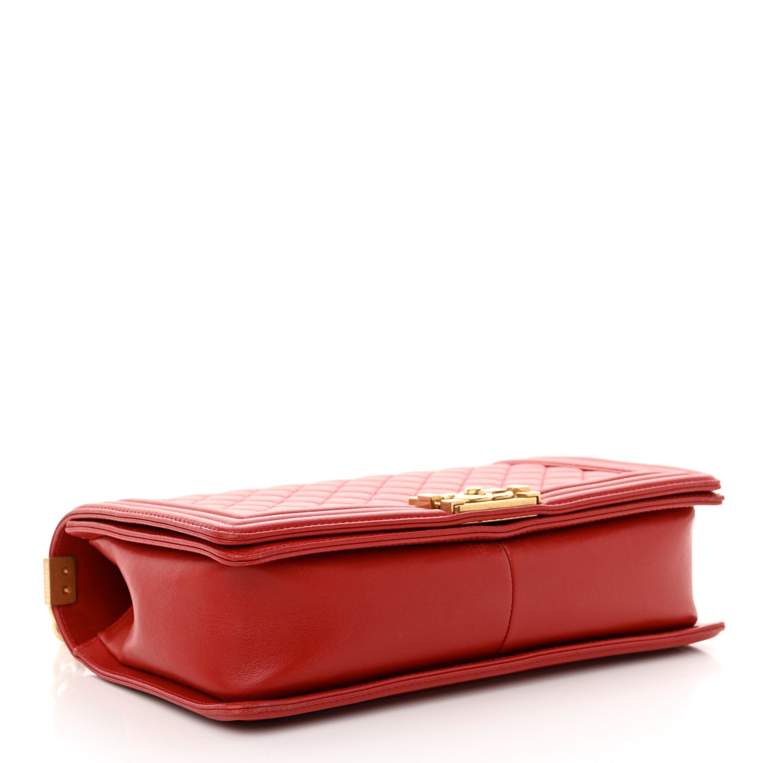 Chanel Lambskin Quilted New Medium Boy Flap Red 4 of 12