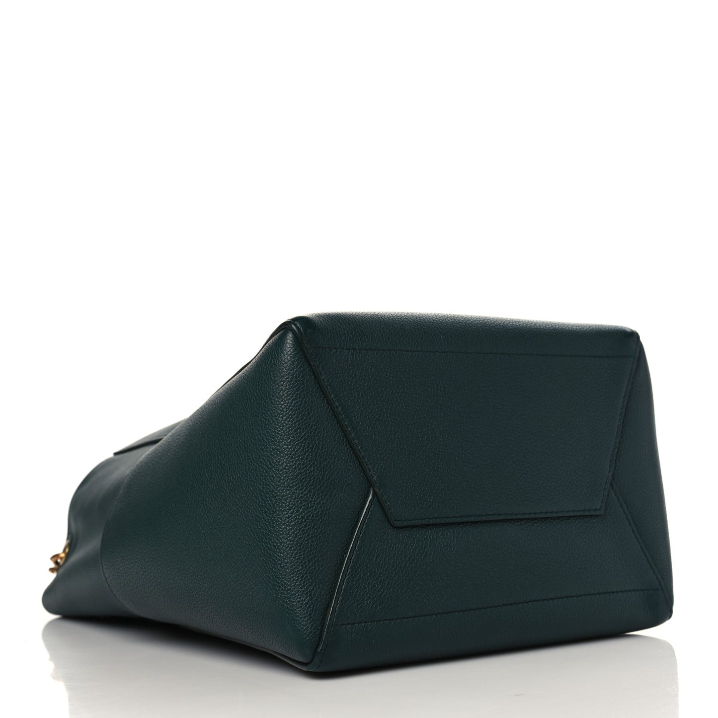 Soft Grained Calfskin Sangle Bucket Bag Amazone