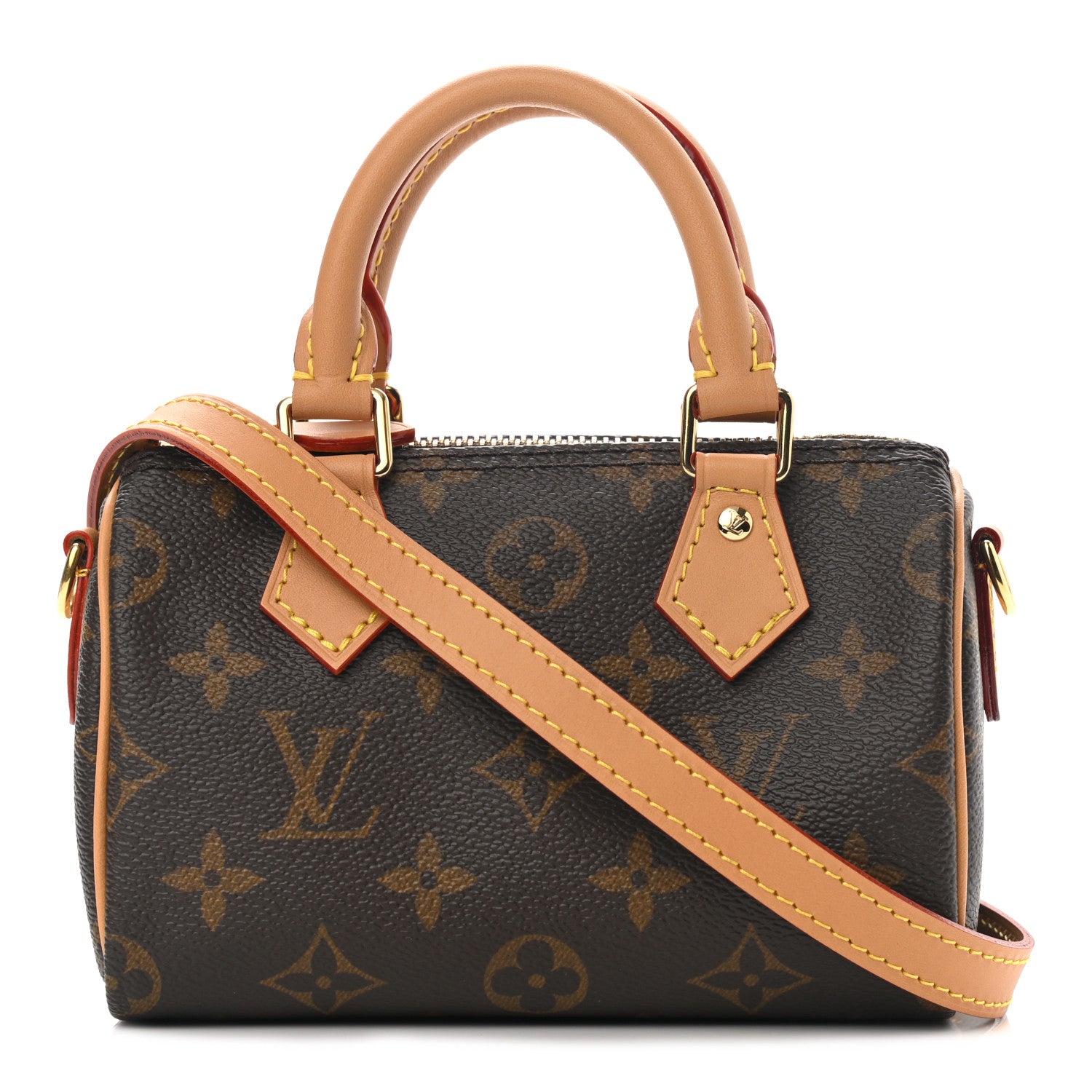 Louis Vuitton Monogram Nano Speedy Bandouliere 1 of 10