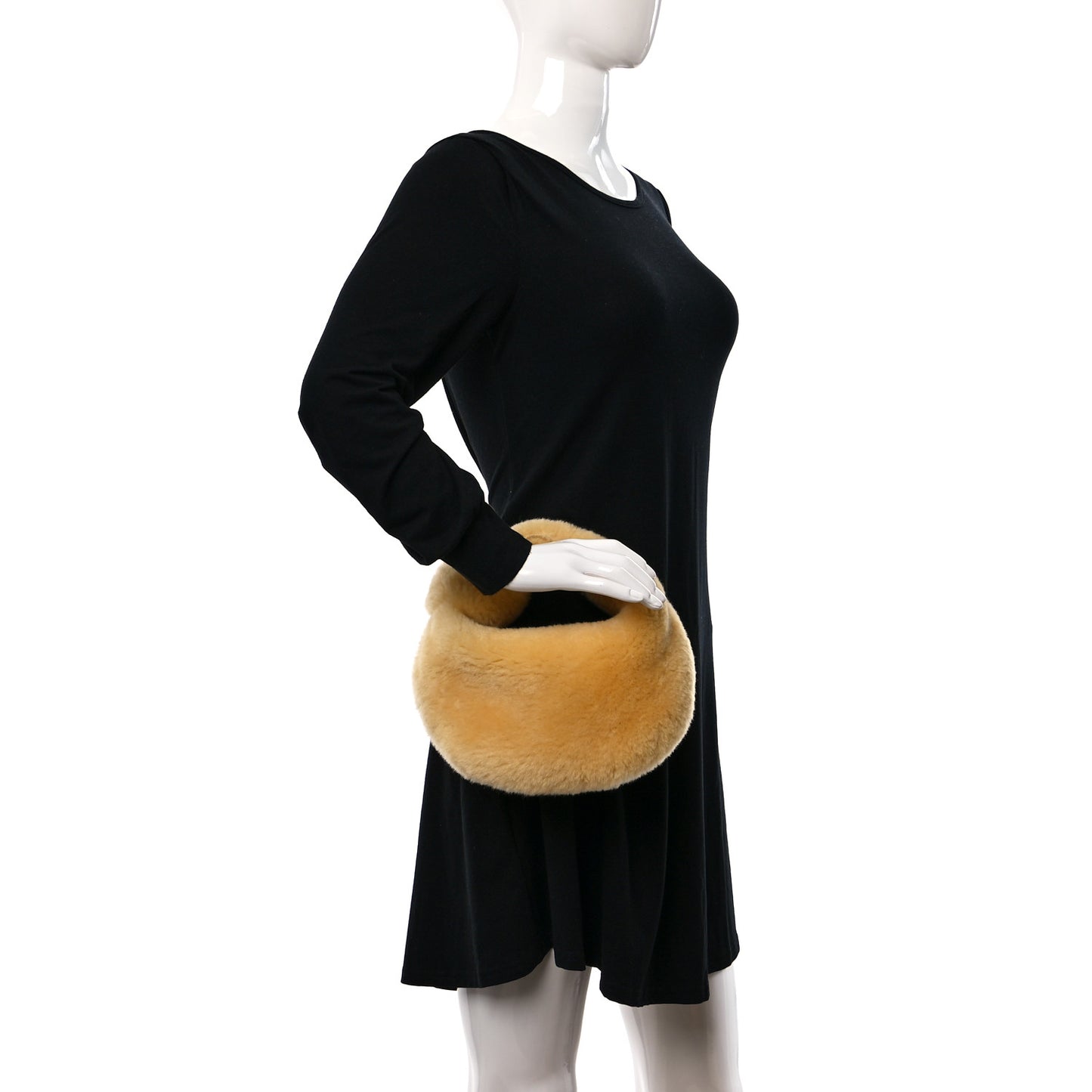 Shearling Lambskin Mini Jodie Teddy