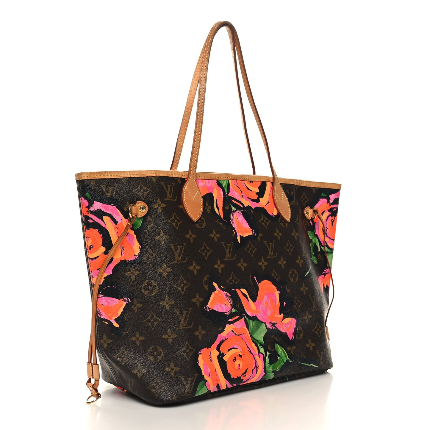 Monogram Roses Neverfull MM