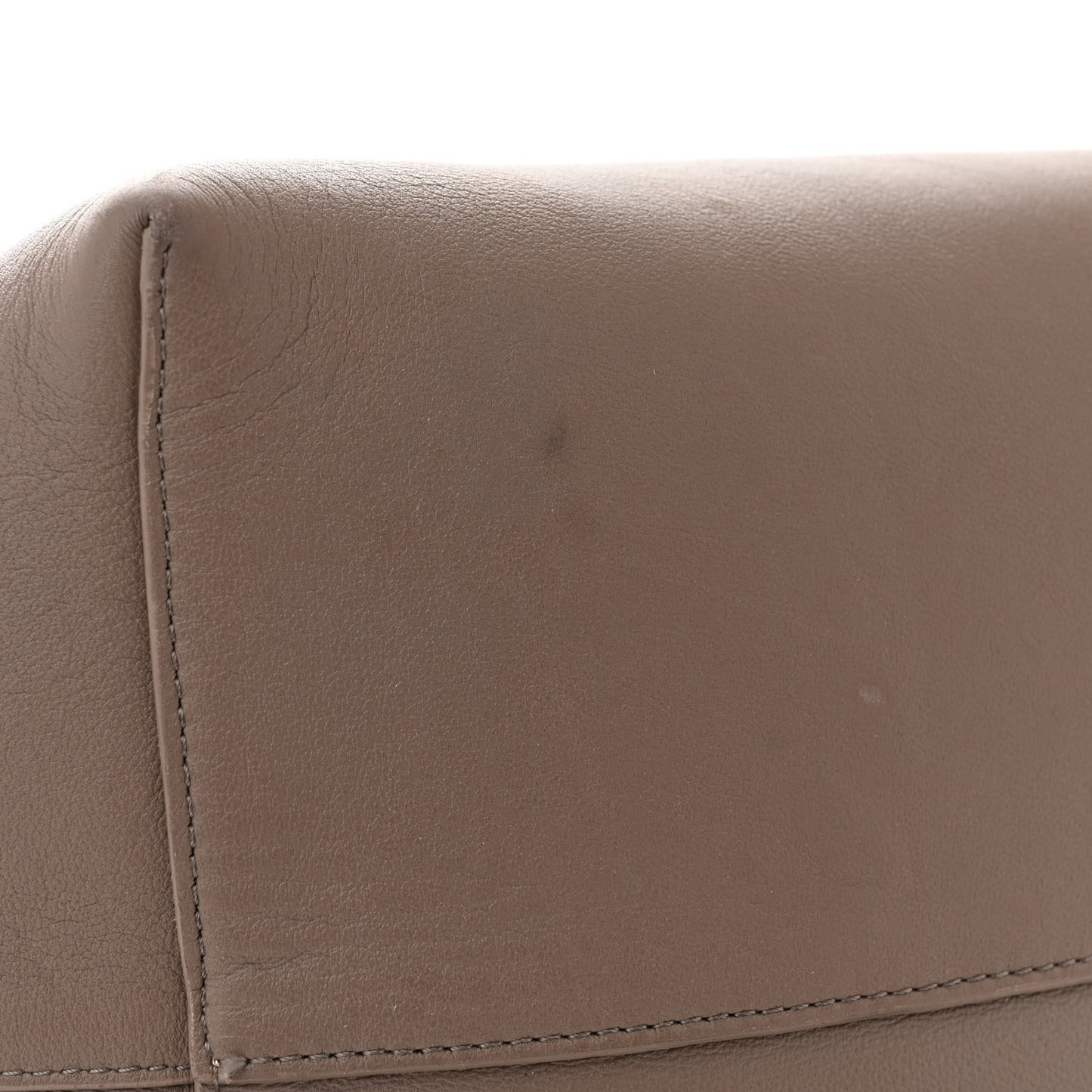 Grained Calfskin Large N/S Park Tote French Grey