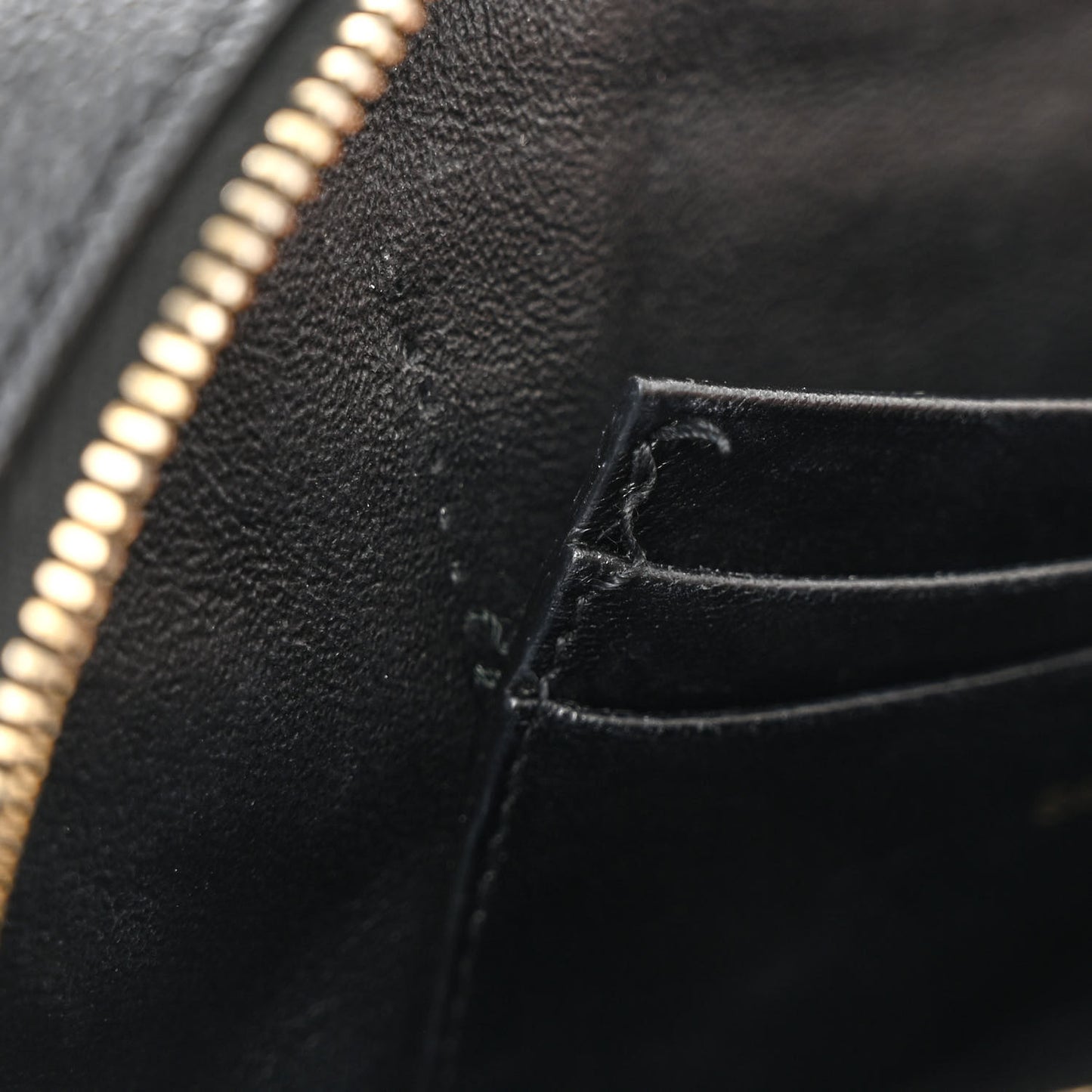 Grain De Poudre Matelasse Monogram Mini Lou Camera Bag Black