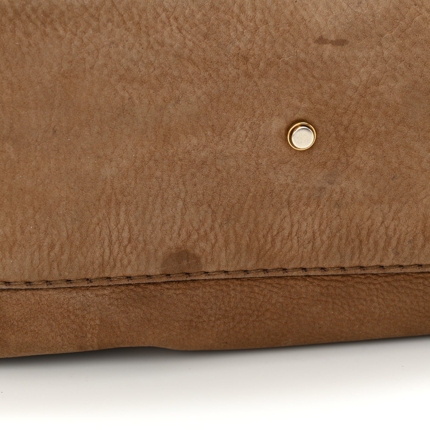 Suede Medium GG Running Tote Brown