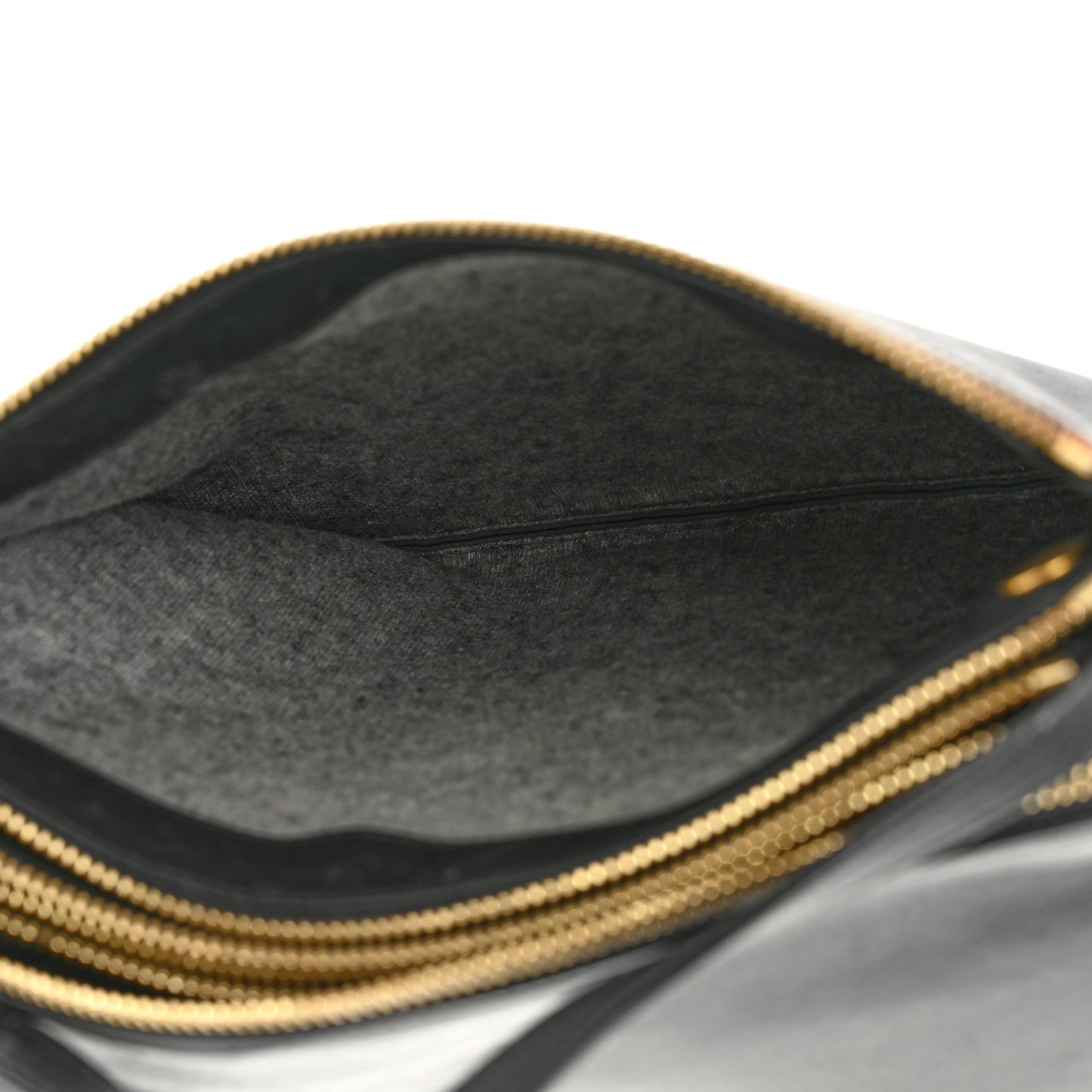 Lambskin Small Trio Crossbody Bag Black