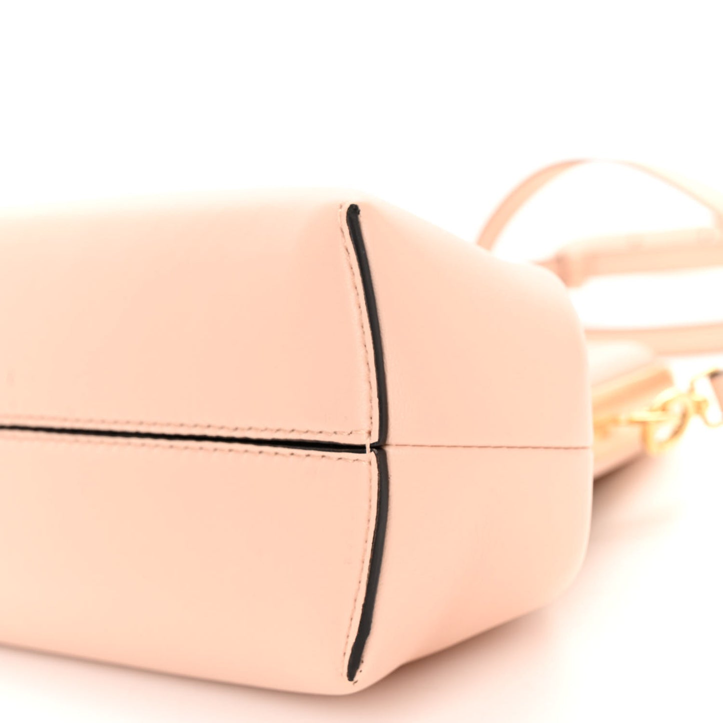 Shiny Nappa Small Fendi First Light Rose