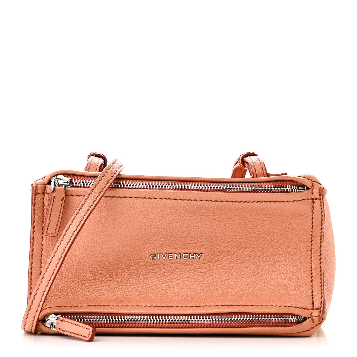 Sugar Goatskin Mini Pandora Pale Coral