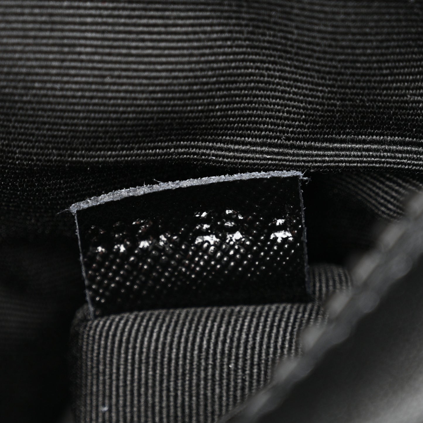 Saffiano Snapshot Camera Bag Black