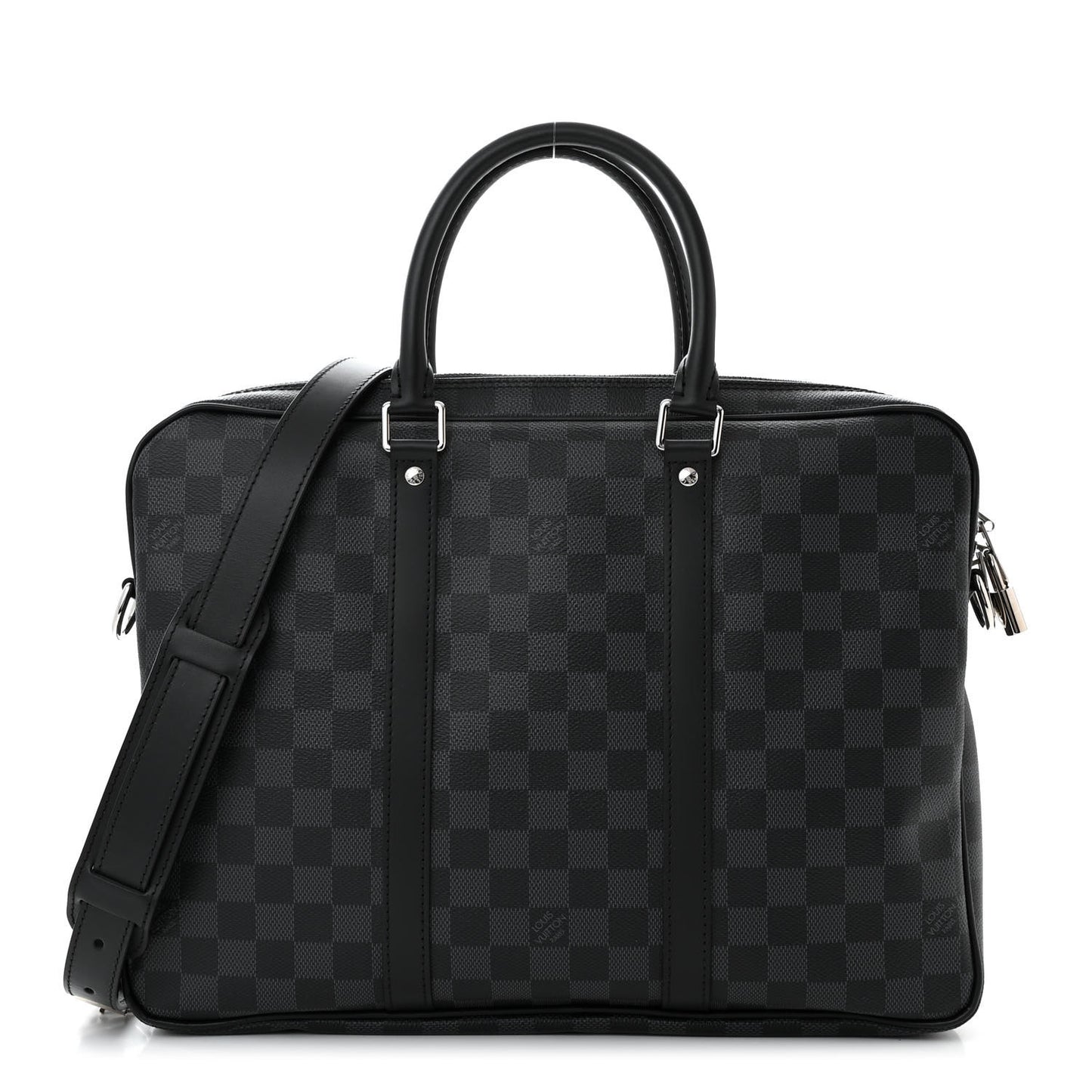 Damier Graphite Porte Documents Voyage PM