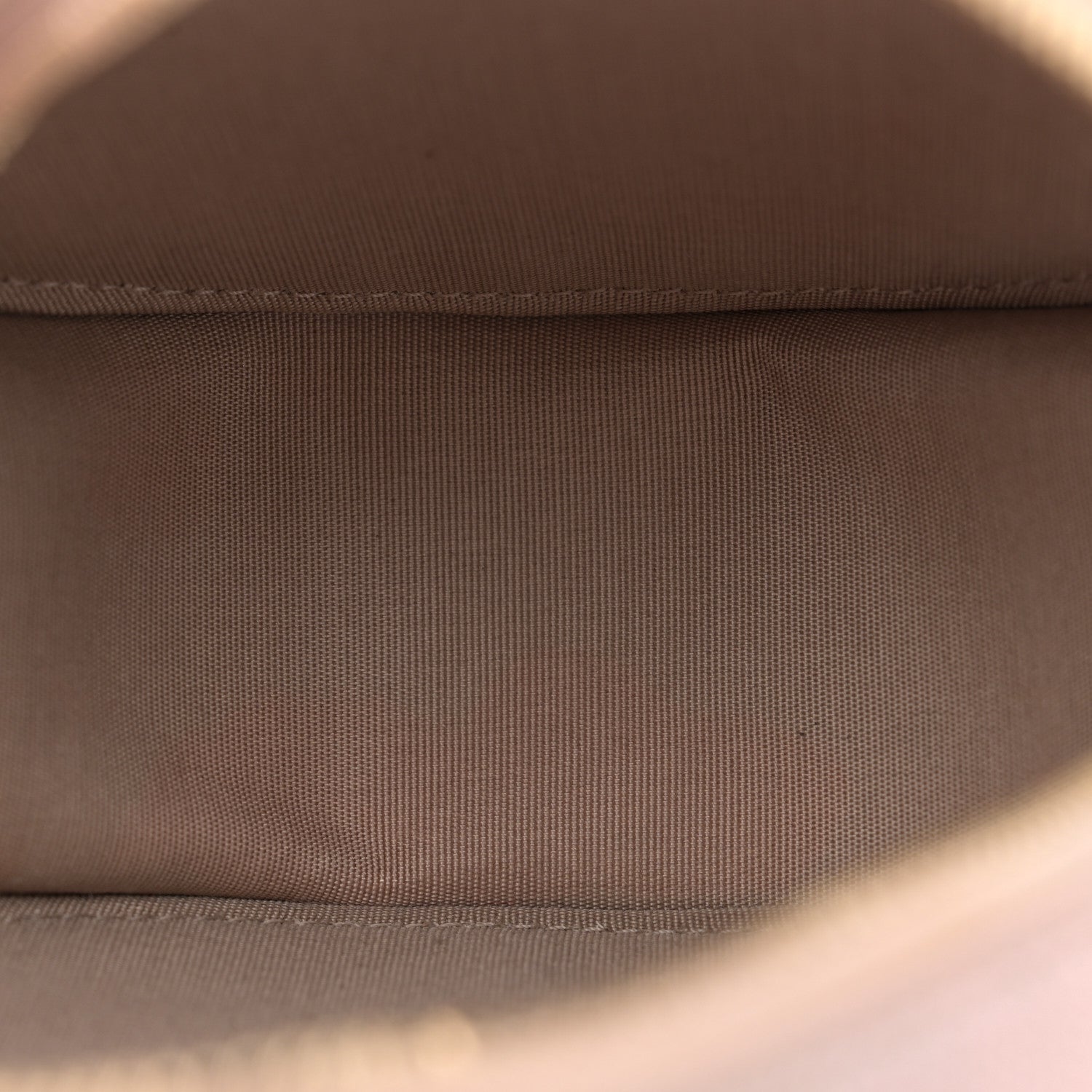 Chanel Iridescent Caviar Resin Quilted Round Clutch With Chain Beige 5 of 11