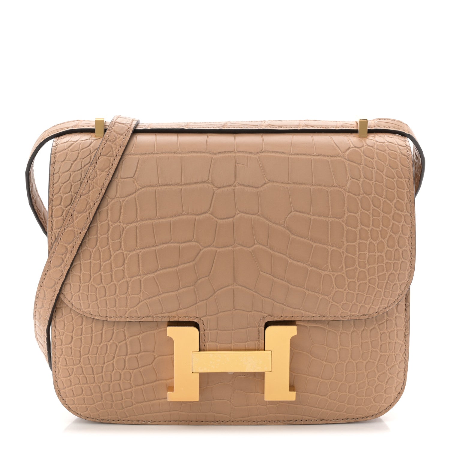 Hermes Matte Alligator Constance 18 Chai 1820343 – FASHIONPHILE
