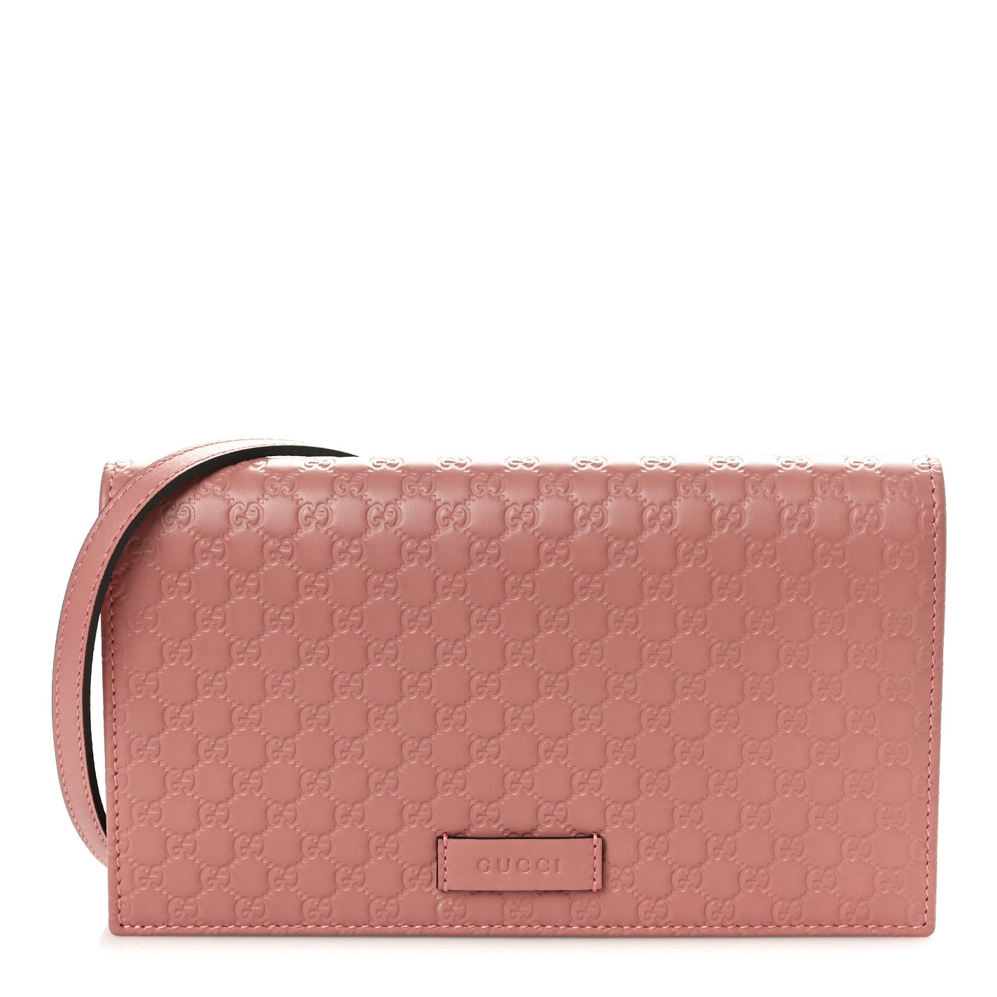 Microguccissima Crossbody Wallet Soft Pink