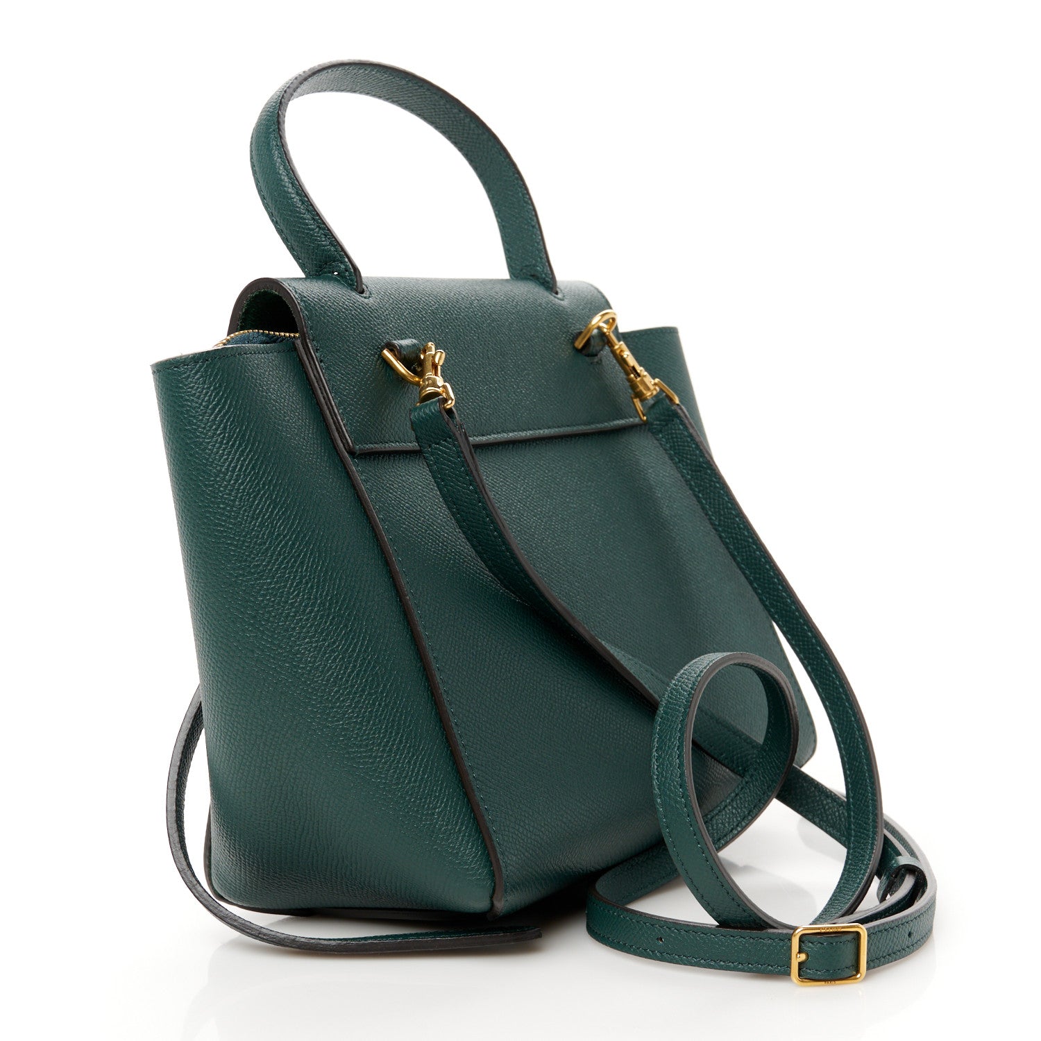 Celine Grained Calfskin Nano Belt Bag Amazone 3 of 11