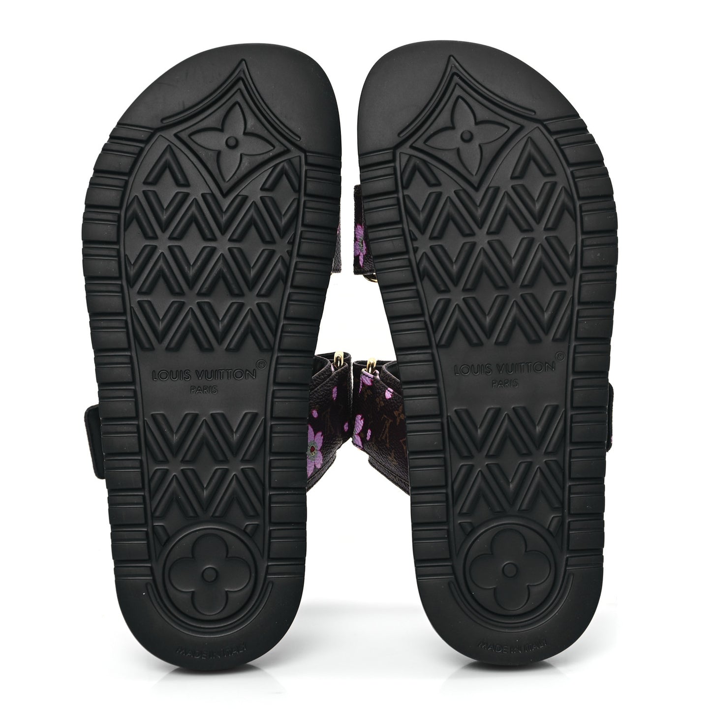 LV X TM Monogram LV Sunset Flat Comfort Mule 37 Sakura Brown