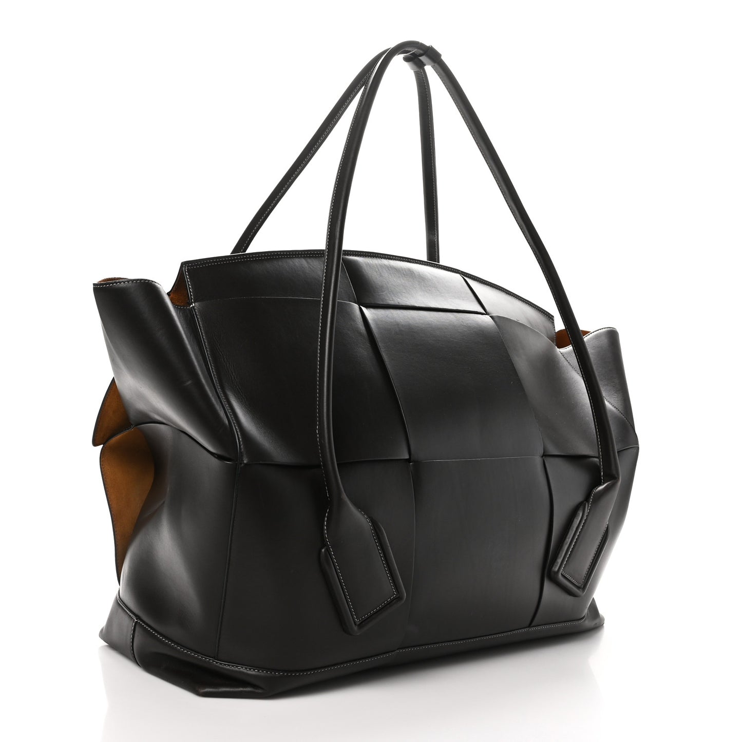 French Calfskin Maxi Intrecciato XL Arco Fondant