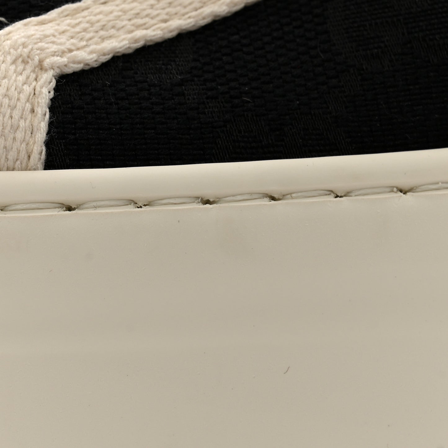 GG Monogram Mens 1977 Tennis Platform 52mm Sneakers 9 Black Mystic White