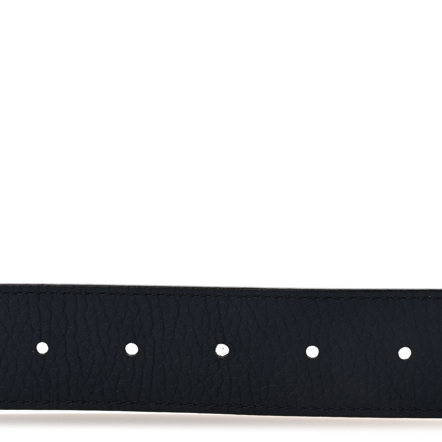 Taurillon Calfskin 30mm LV Initiales Reversible Belt 95 38 Navy Brown