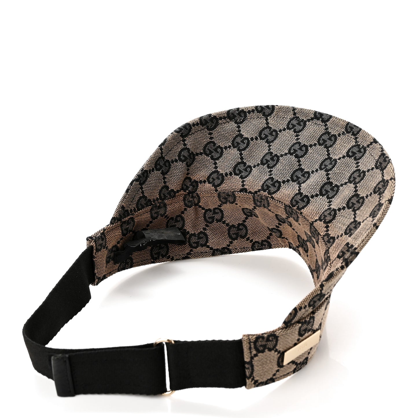 Monogram Visor Hat L Beige Blue