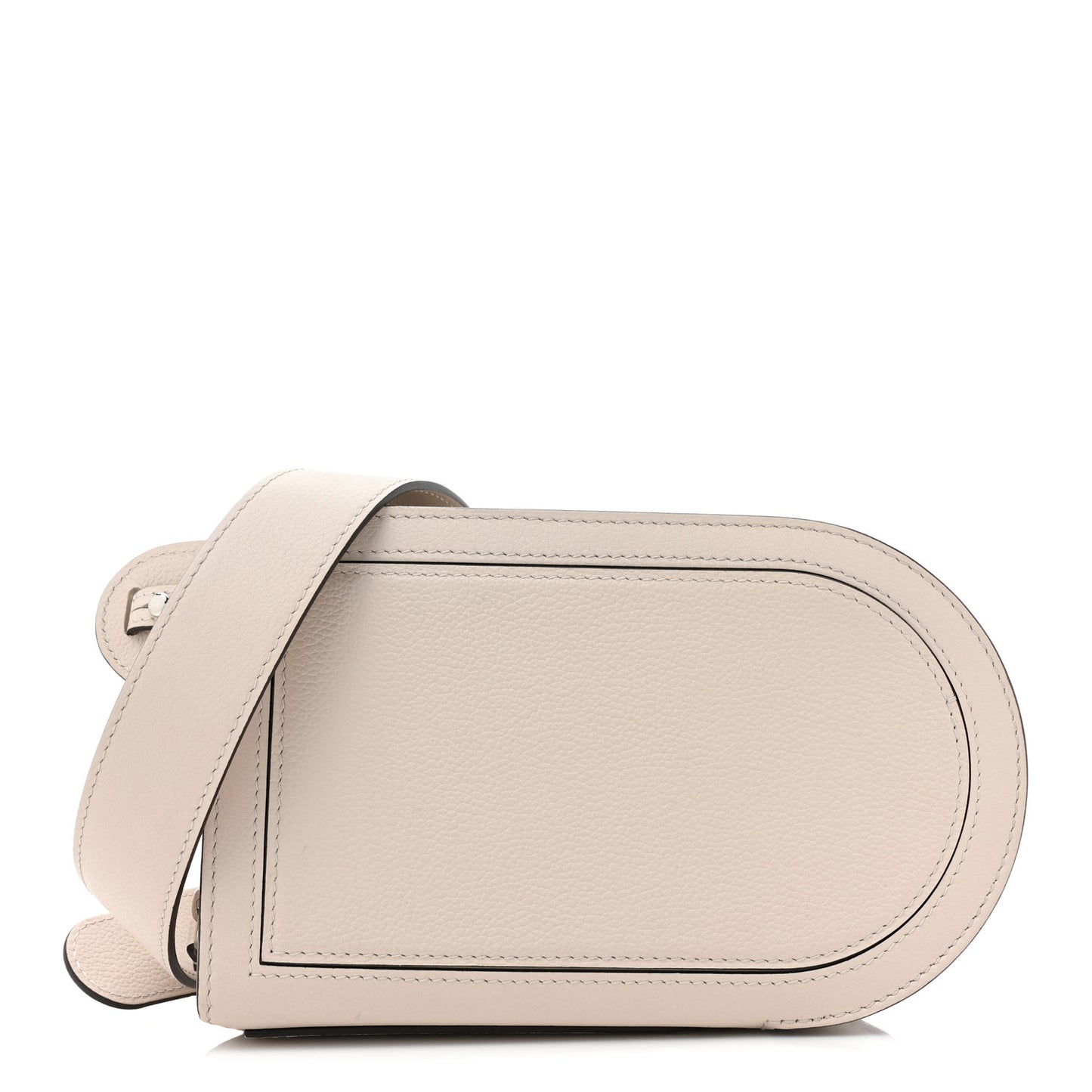 Jumping Calfskin Pin City Sling Bag Sesame