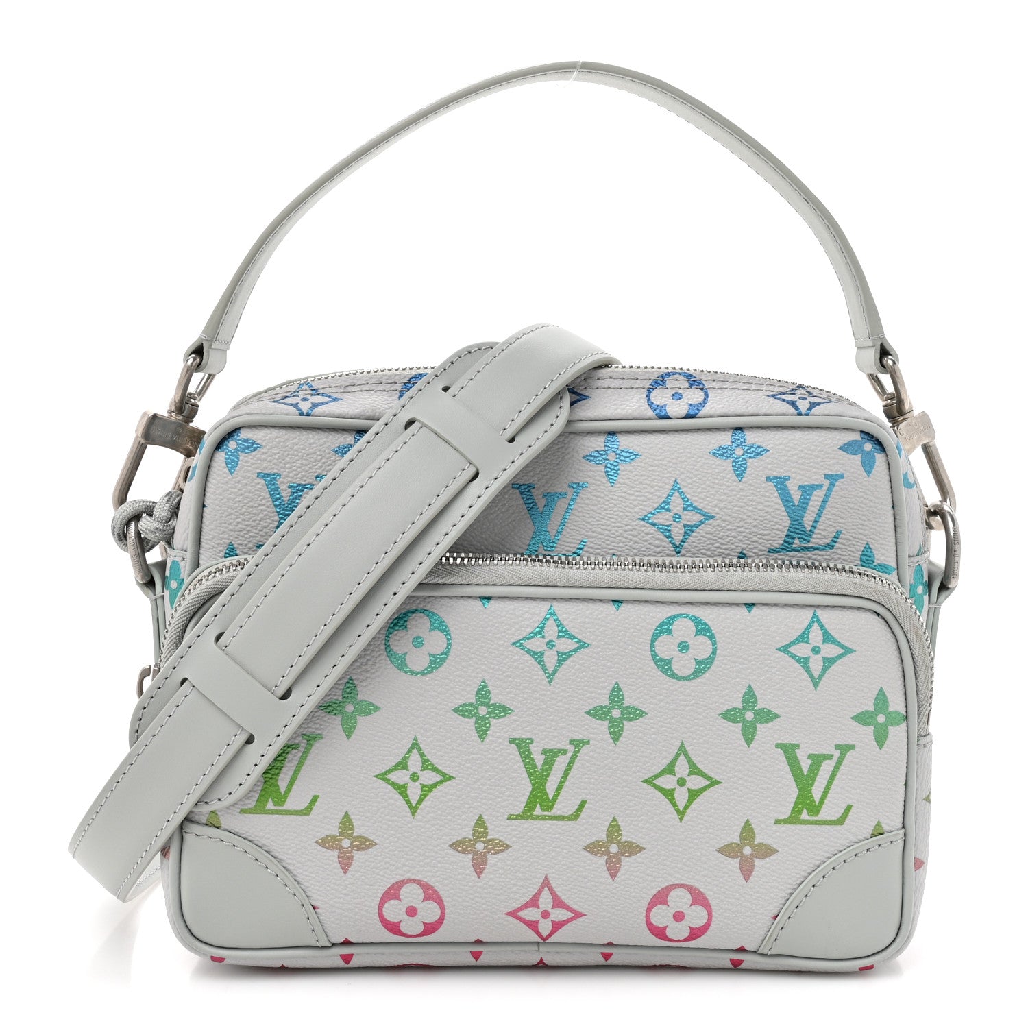 Louis Vuitton Monogram Iridescent Nil Gradient Grey 1837671  display picture 2
