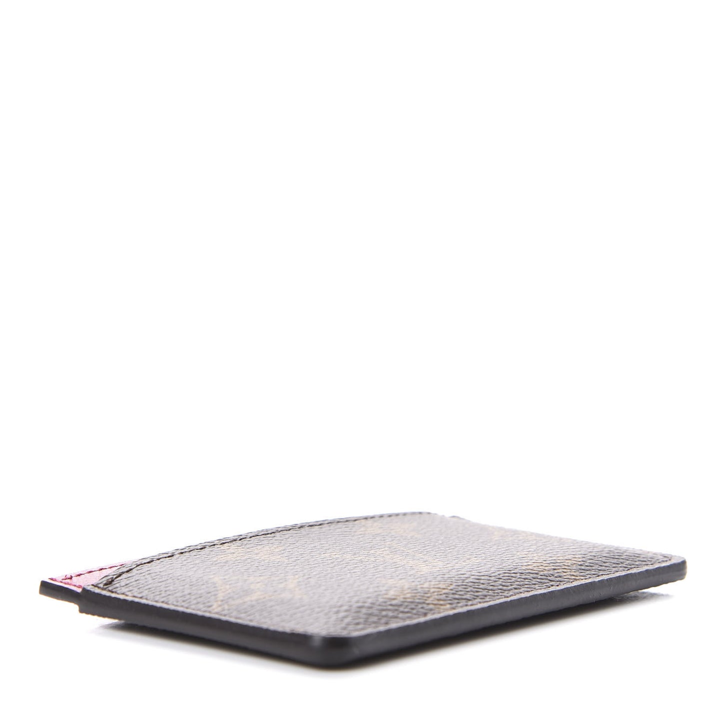 Monogram Card Holder Fuchsia
