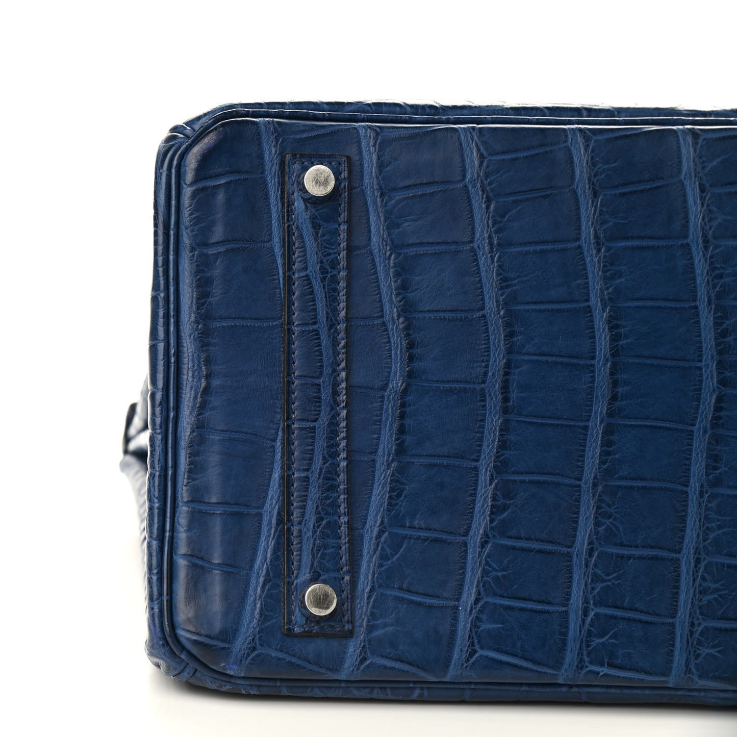 Matte Alligator Birkin 35 Bleu De Malte