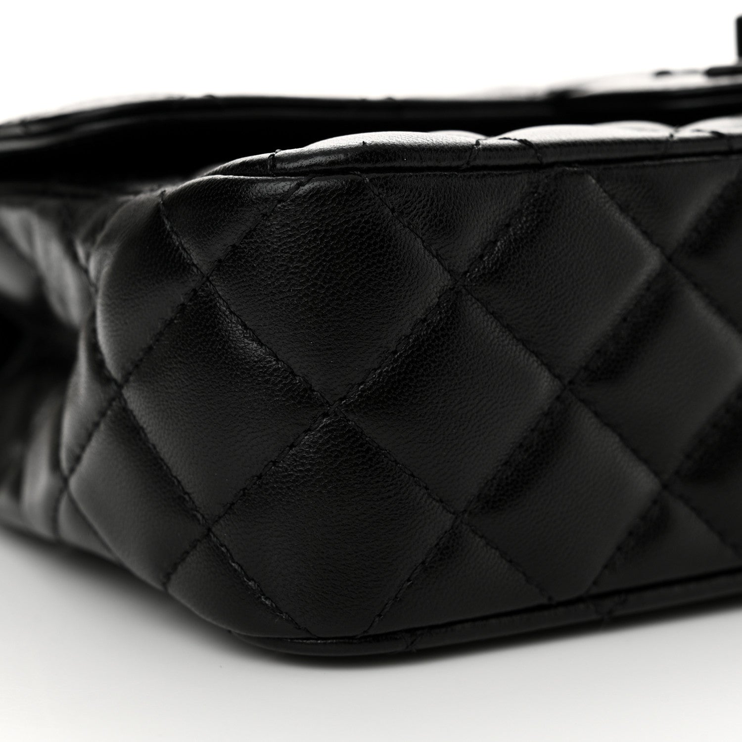 Chanel Lambskin Quilted Coco Pop Top Handle Flap Black 9 of 11