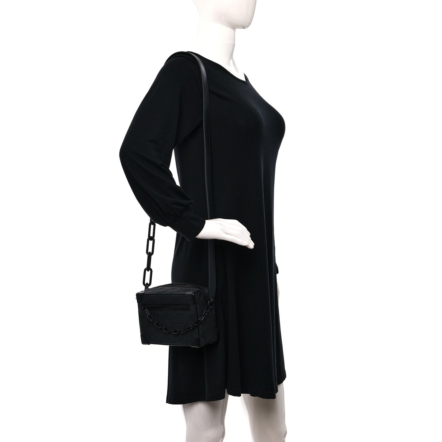 Taurillon Monogram Mini Soft Trunk Black