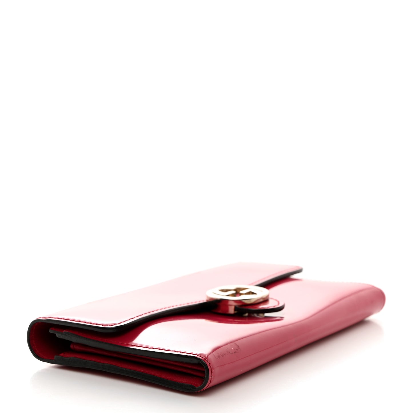 Shade Lux Calfskin Icon Continental Wallet Petunia