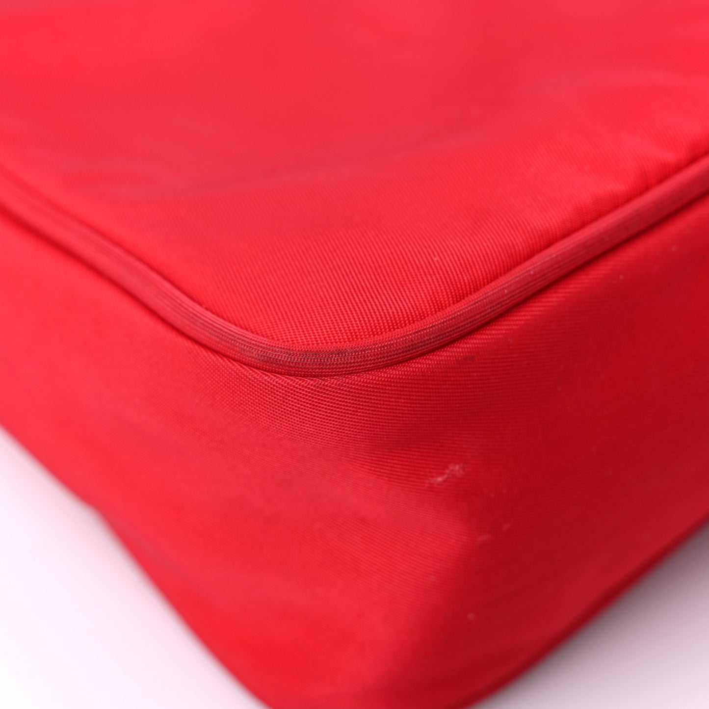 Tessuto Nylon Mini Re-Edition 2000 Bag Rosso